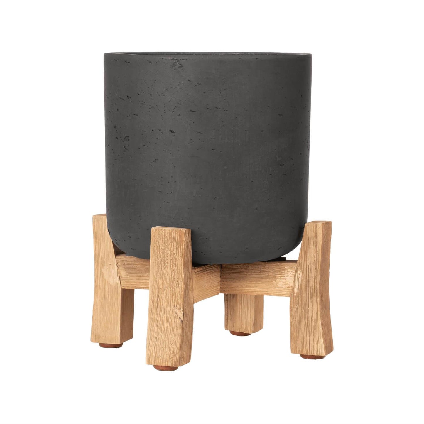 Cassie Low Pot black