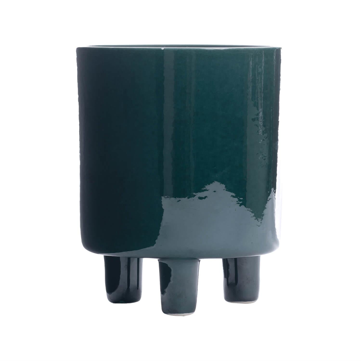 Bailey Ceramic Pot Green