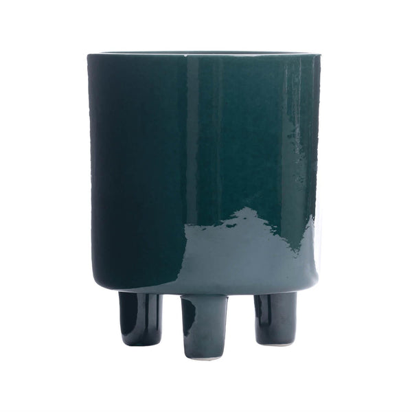 Bailey Ceramic Pot Green