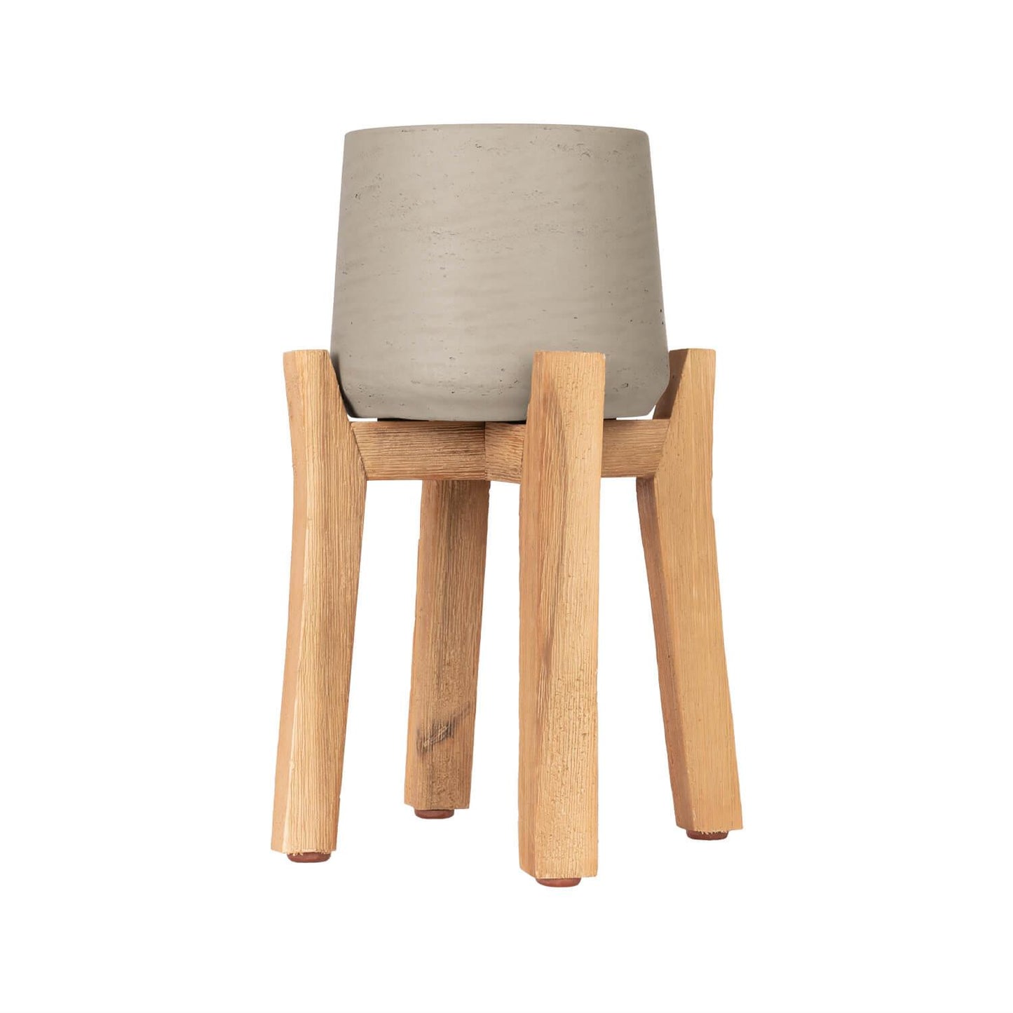 Addison Tall Plant Pot in Grey