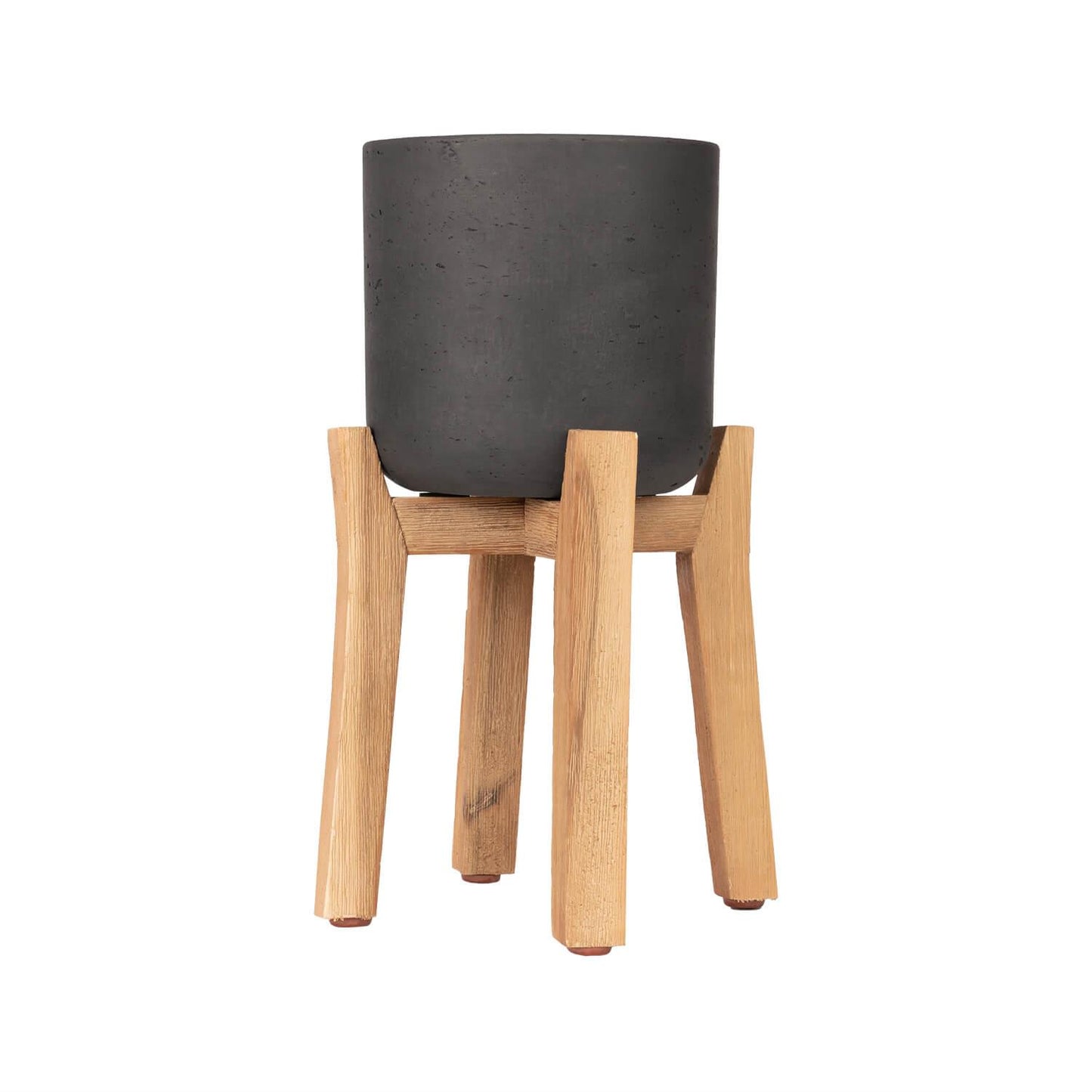 Cassie Tall Pot Black