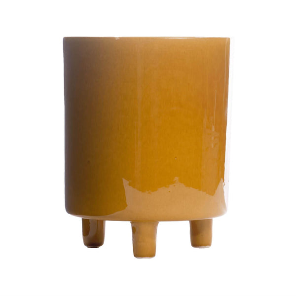 Bailey Ceramic Pot Mustard