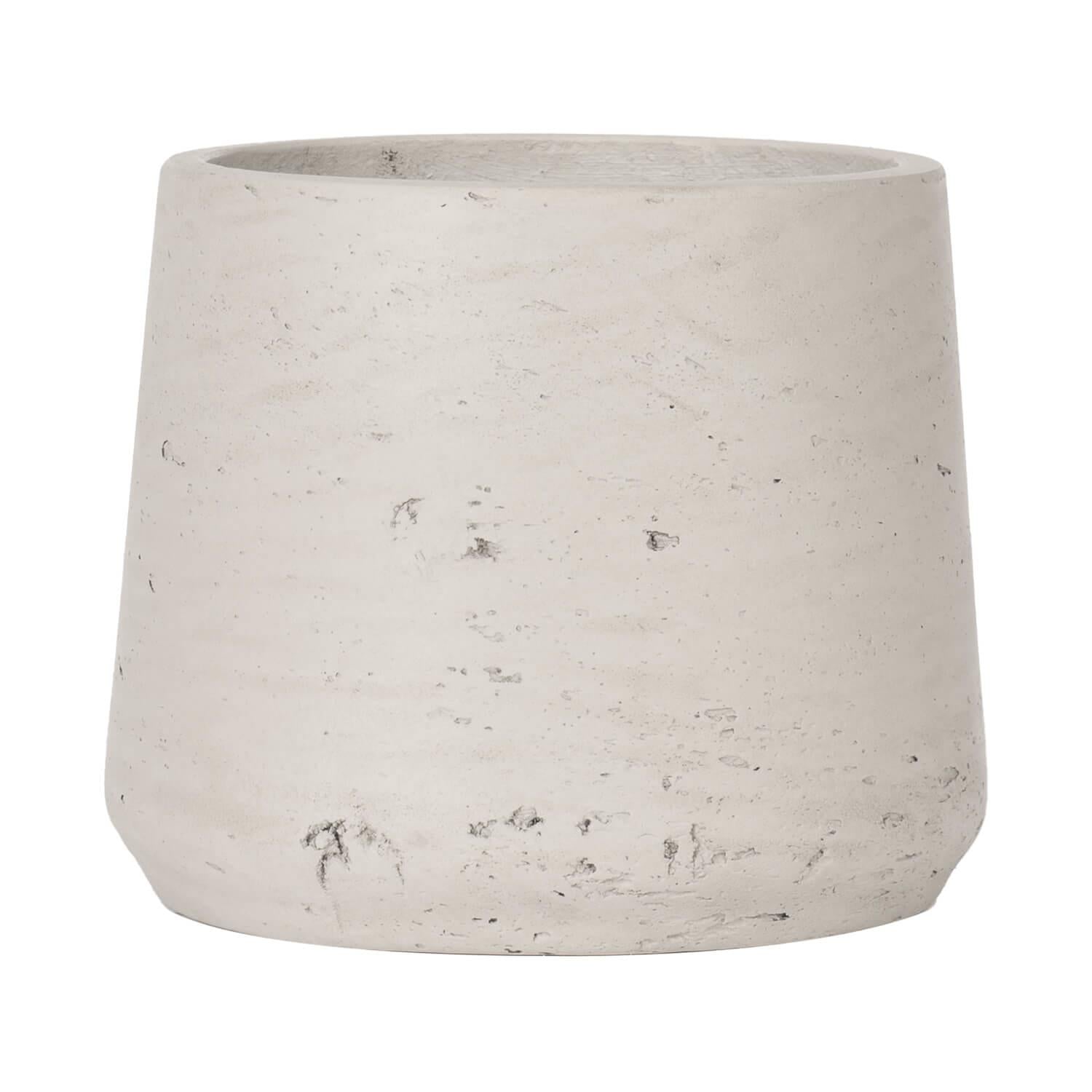 Addison Plant Pot White Black