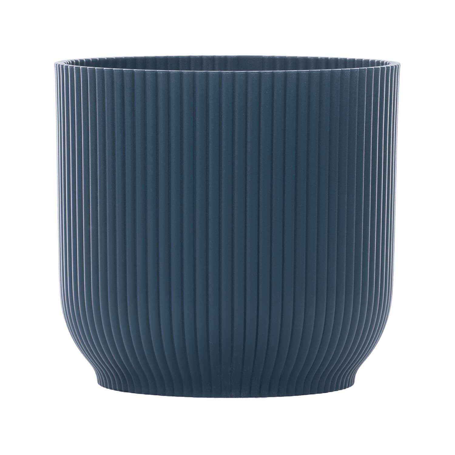 Ash Recycled Plant Pot in Blue